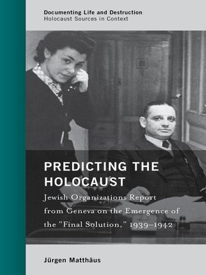 cover image of Predicting the Holocaust